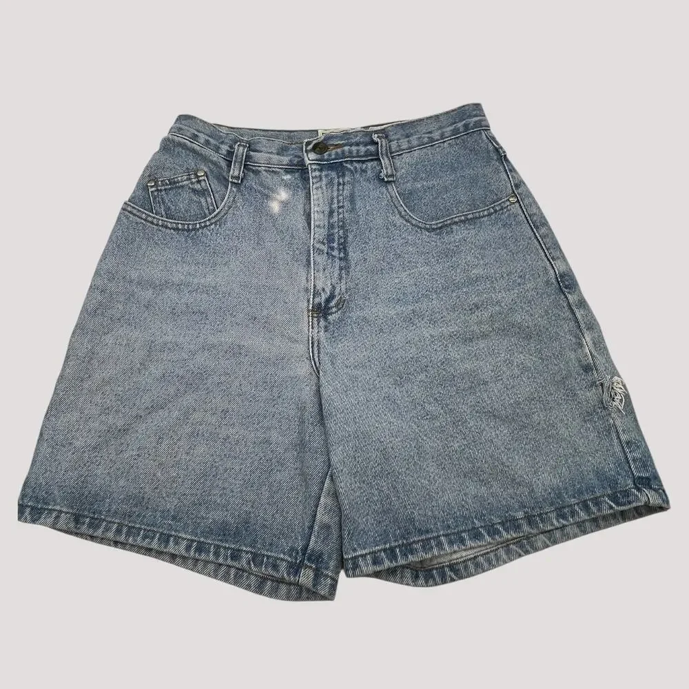 Vintage Arizona Jean Co‎ High Rise Denim Mom Shorts USA Made 11